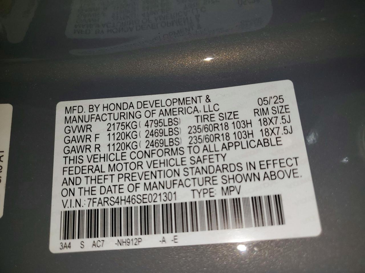 2025 HONDA CR-V EX photo 25