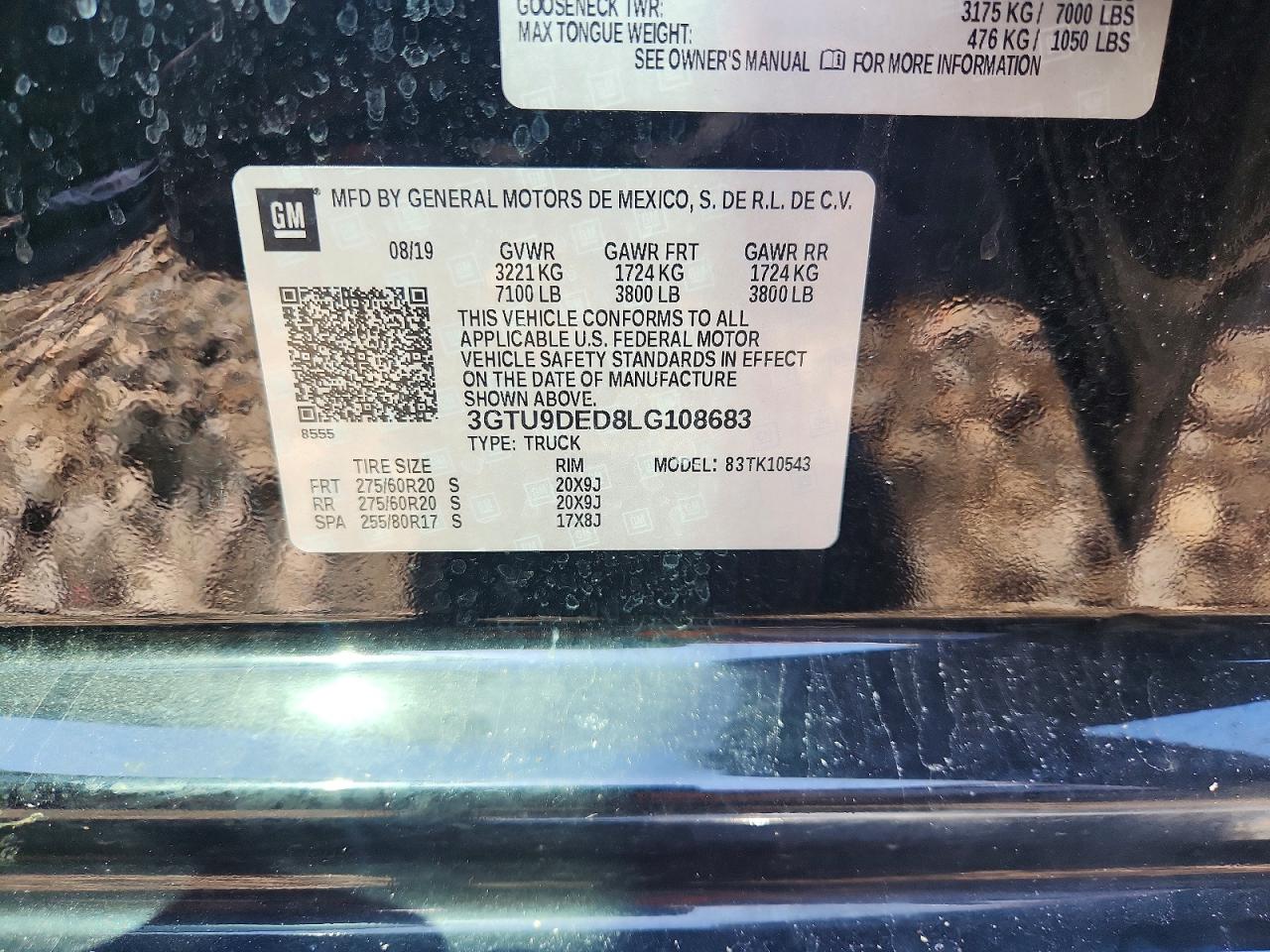 2020 GMC SIERRA K1500 SLT photo 34