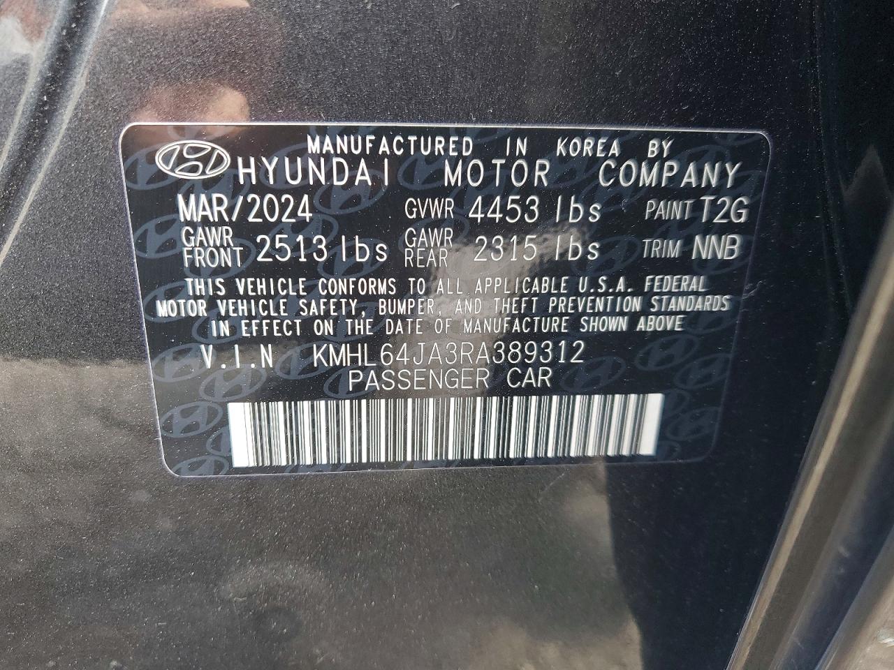 2024 HYUNDAI SONATA SEL photo 37
