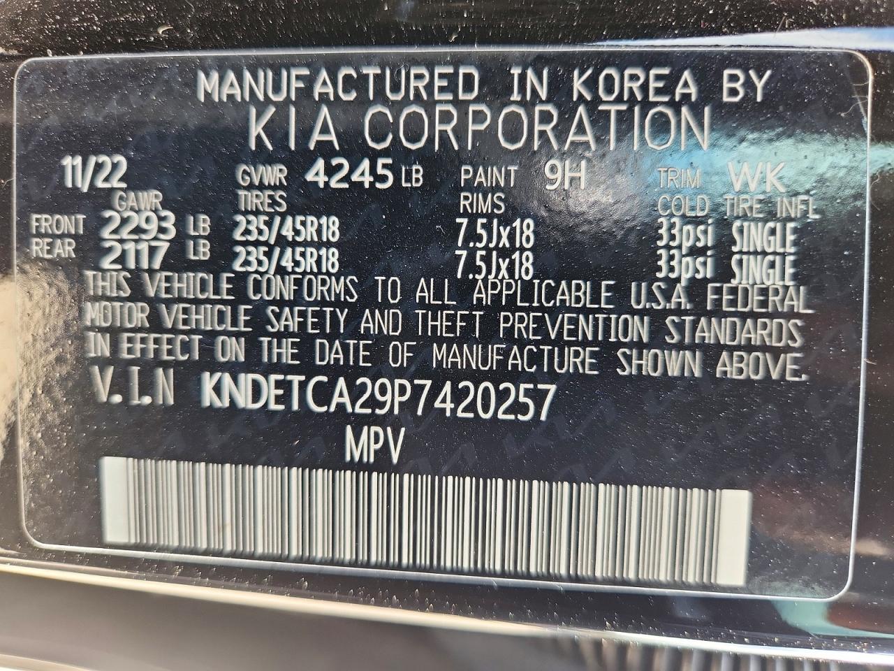 2023 KIA SELTOS SX photo 25
