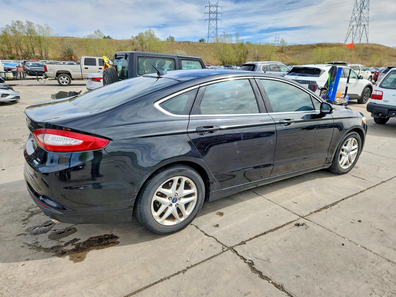 2015 FORD FUSION SE photo 3