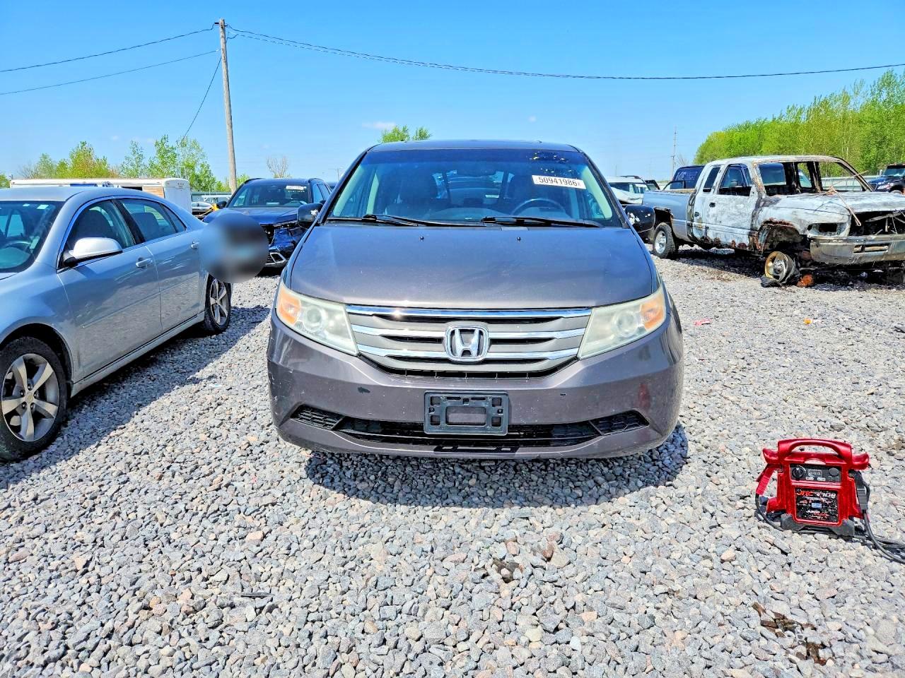 2012 HONDA ODYSSEY EXL photo 9