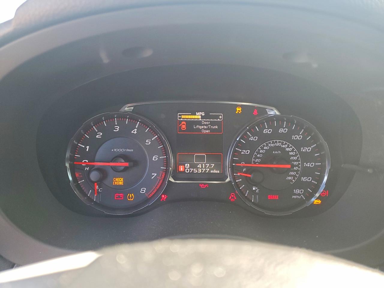 2018 SUBARU WRX LIMITED photo 17
