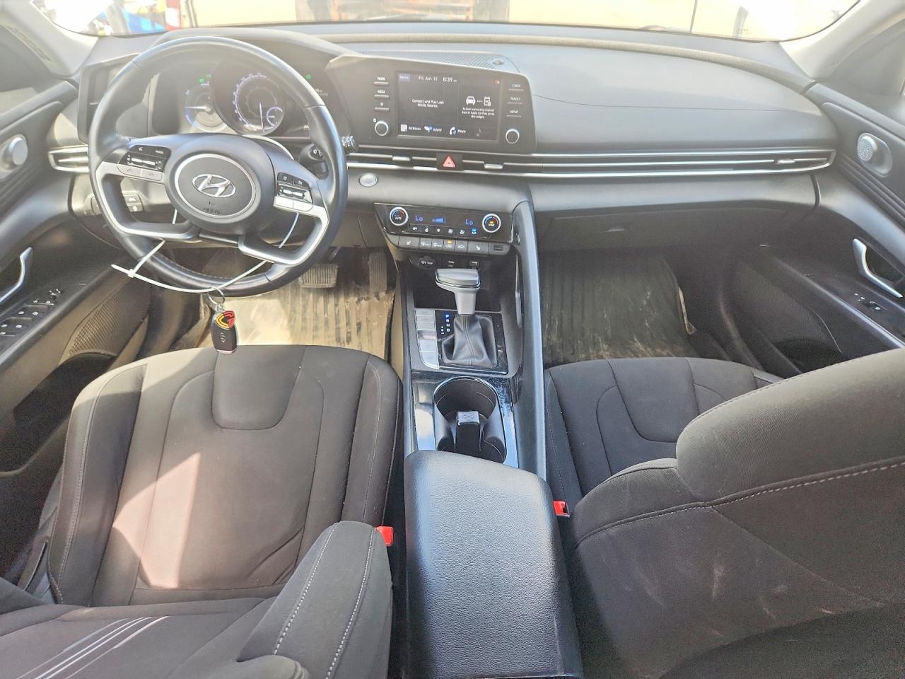 2022 HYUNDAI ELANTRA BLUE photo 8