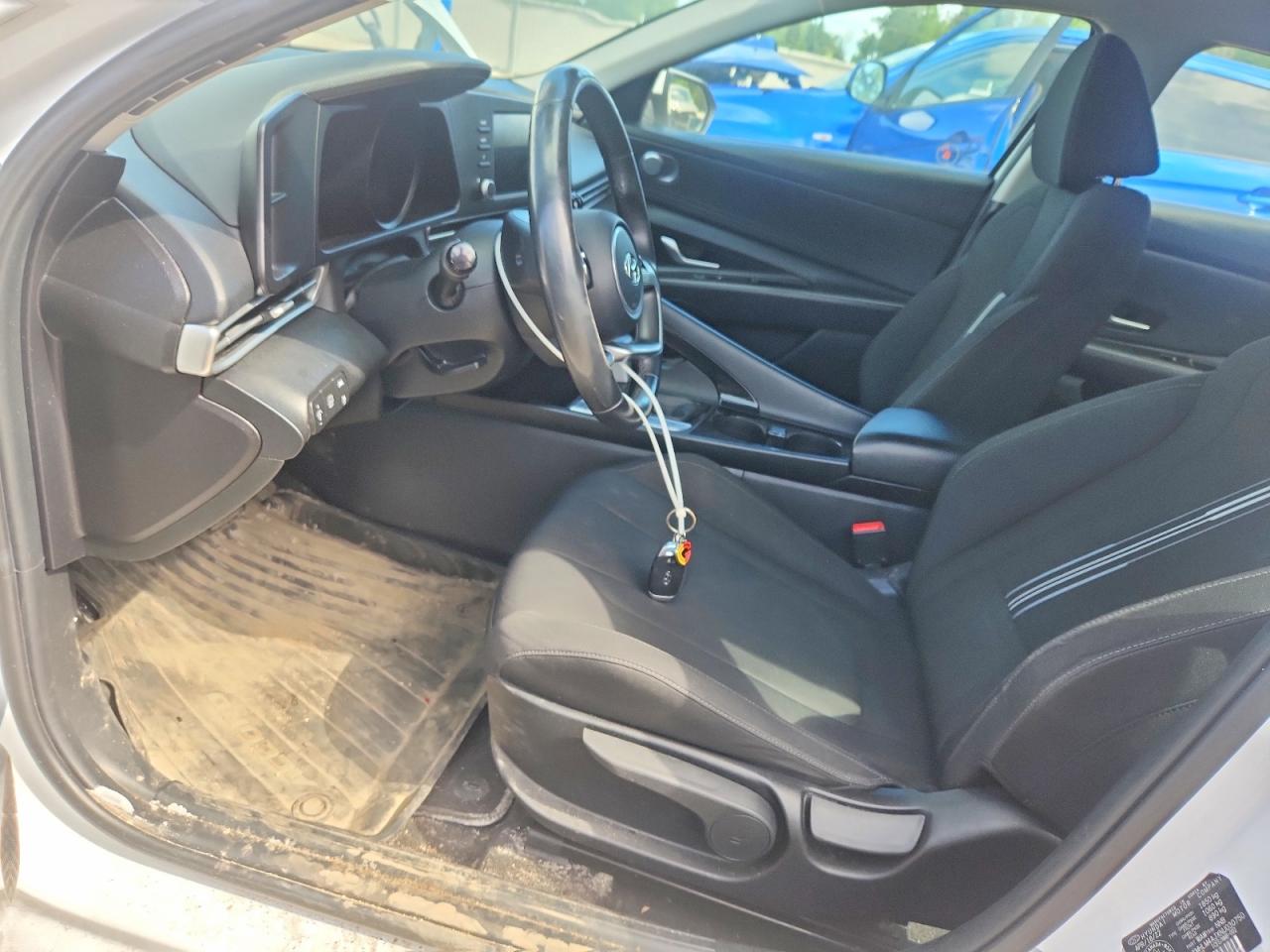 2022 HYUNDAI ELANTRA BLUE photo 7