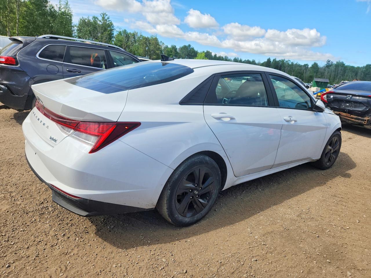 2022 HYUNDAI ELANTRA BLUE photo 3