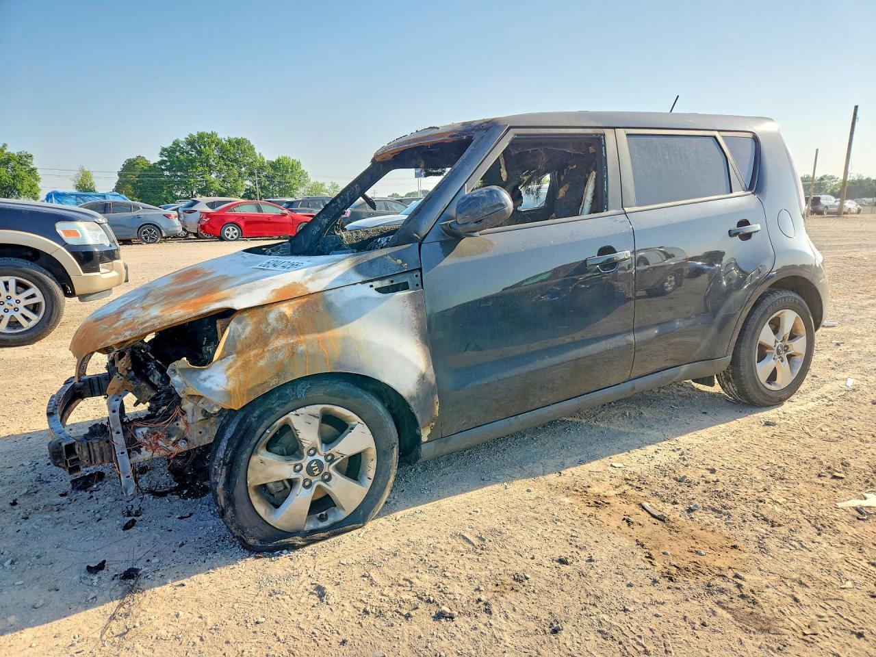 2018 KIA SOUL BASE — BURN - INTERIOR damage — photo 1
