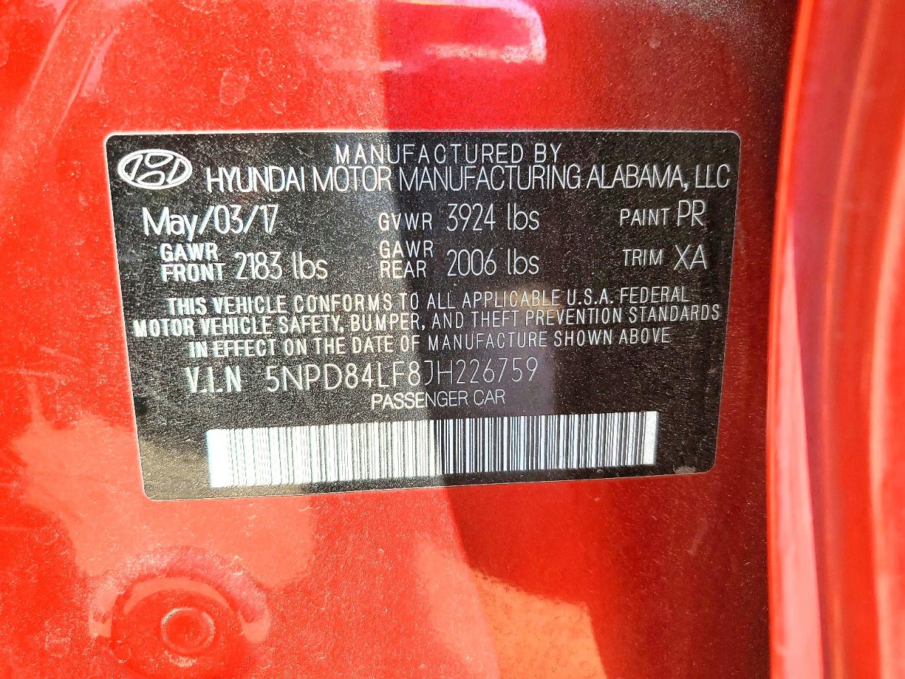 2018 HYUNDAI ELANTRA VALUE EDITION photo 12
