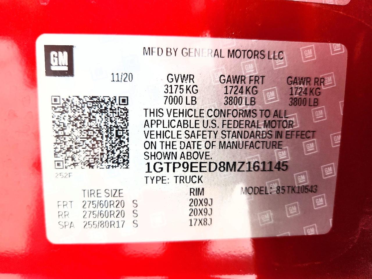 2021 GMC SIERRA K1500 AT4 photo 34