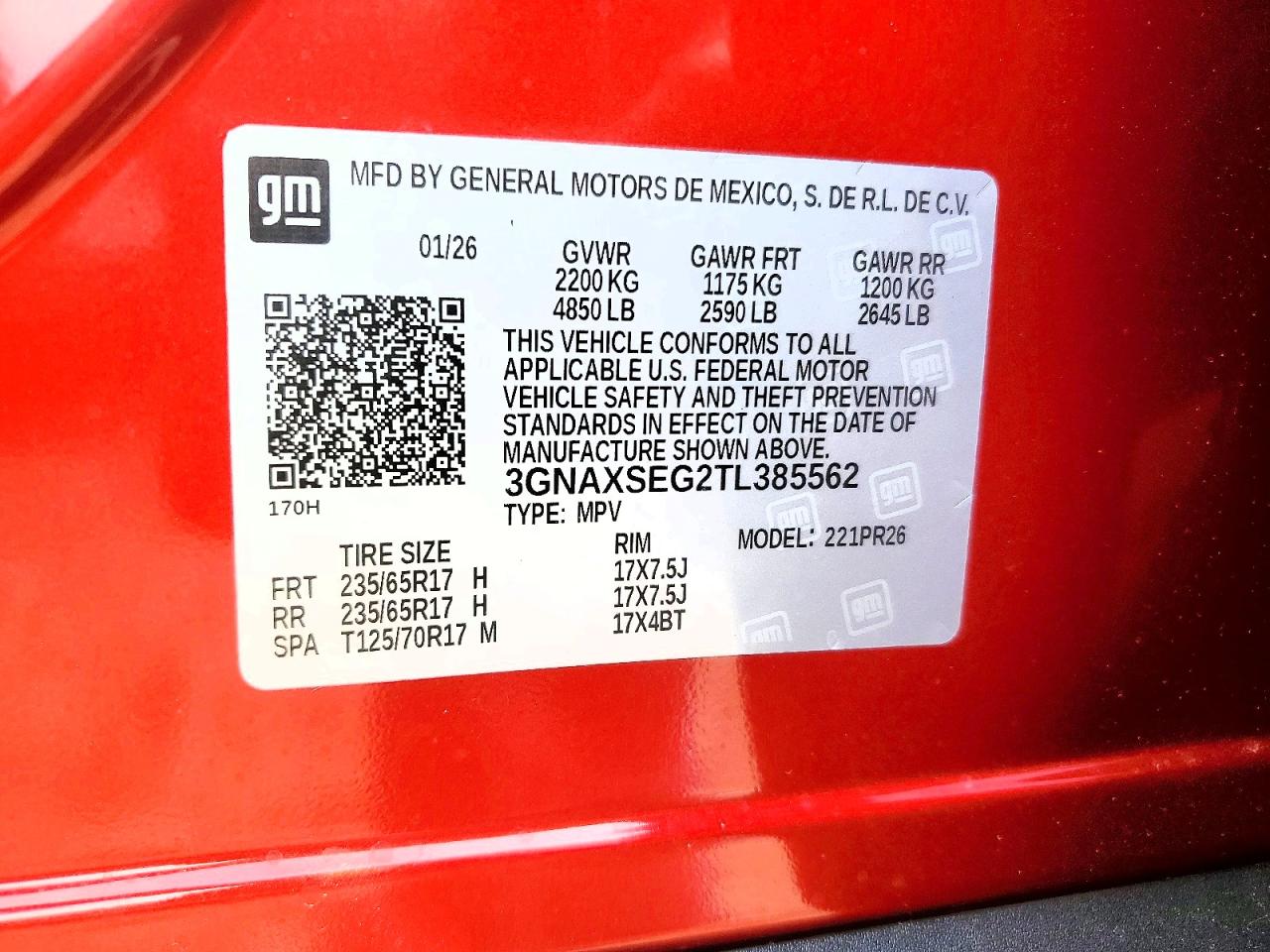 2026 CHEVROLET EQUINOX photo 25