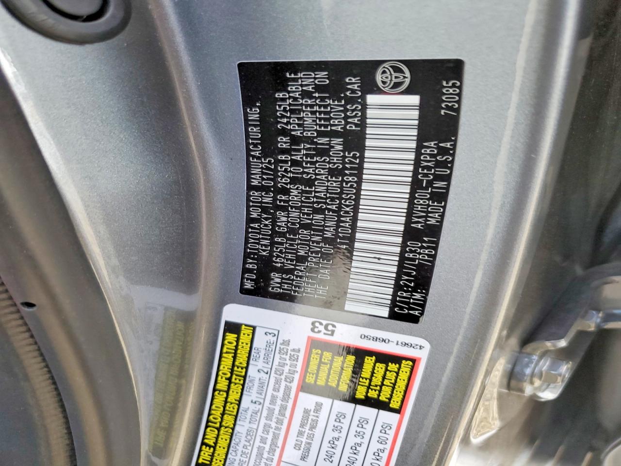 2025 TOYOTA CAMRY XSE photo 23