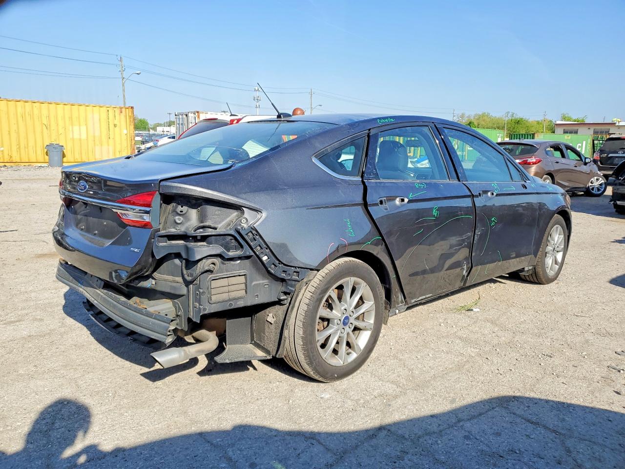 2017 FORD FUSION SE photo 5