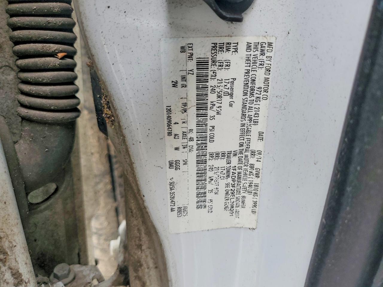 2014 FORD FOCUS SE photo 12