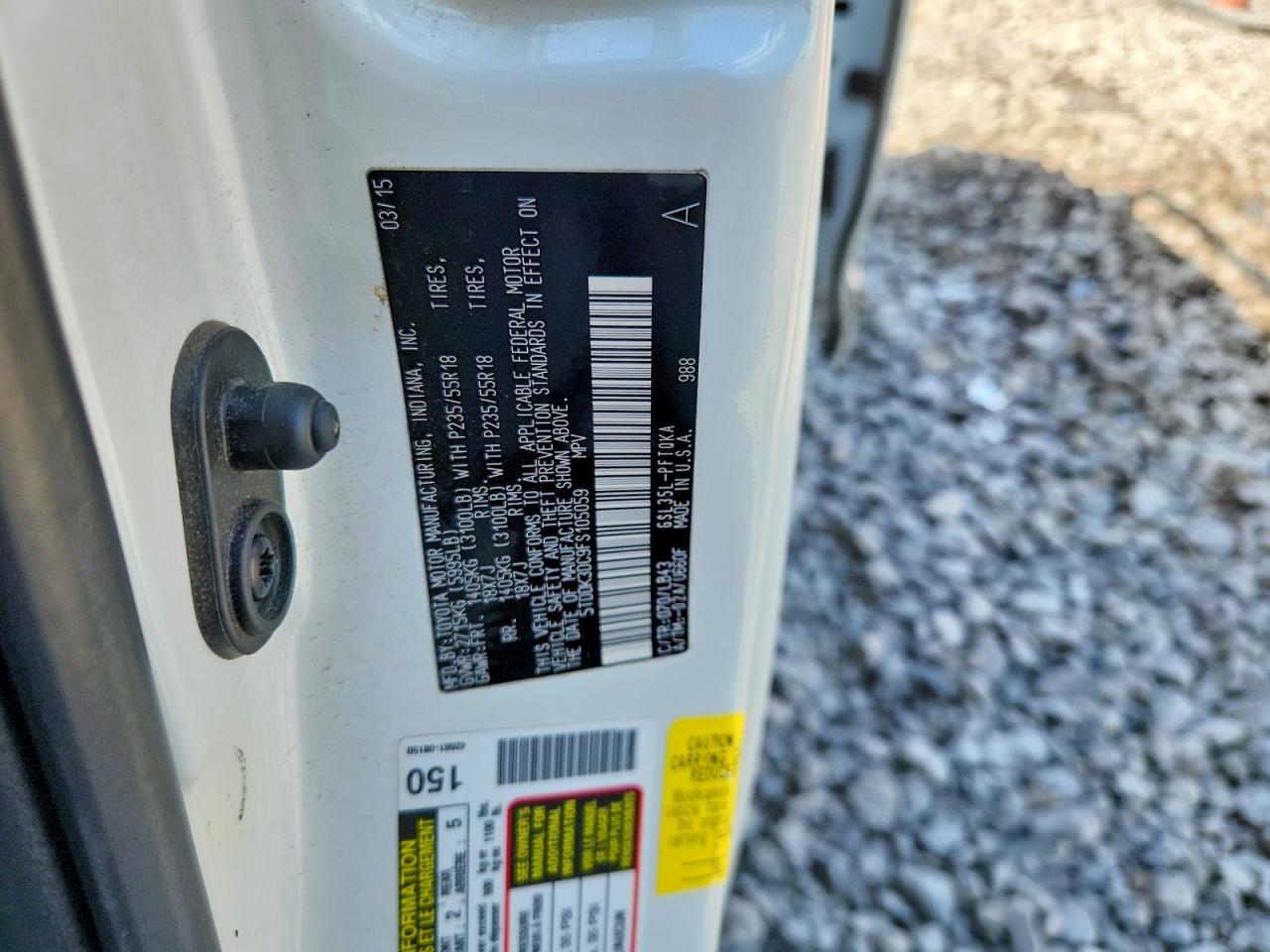 2015 TOYOTA SIENNA LIMITED PREMIUM 7-PASSENGER photo 23