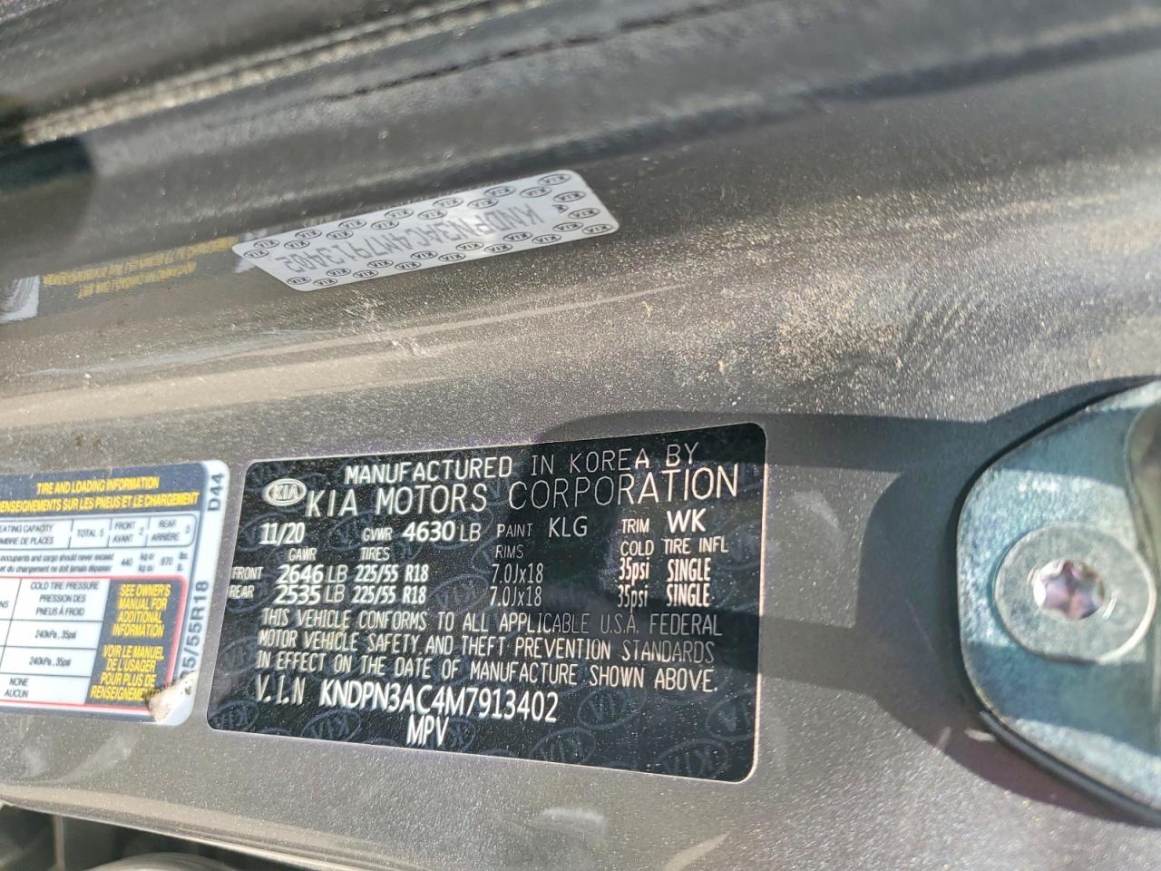 2021 KIA SPORTAGE EX photo 37