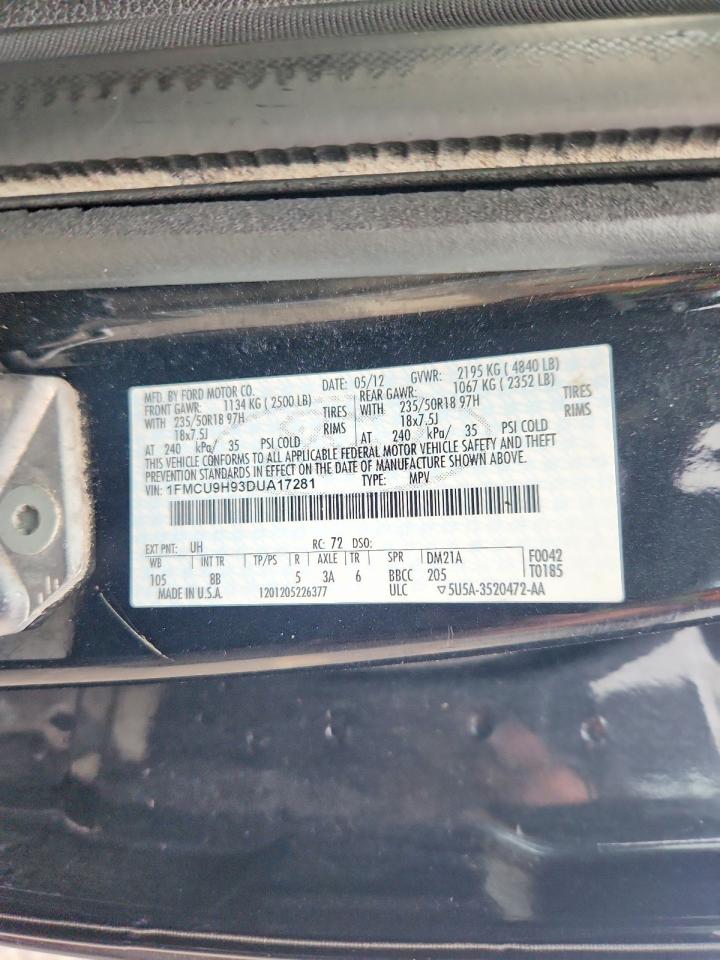 2013 FORD ESCAPE SEL photo 25