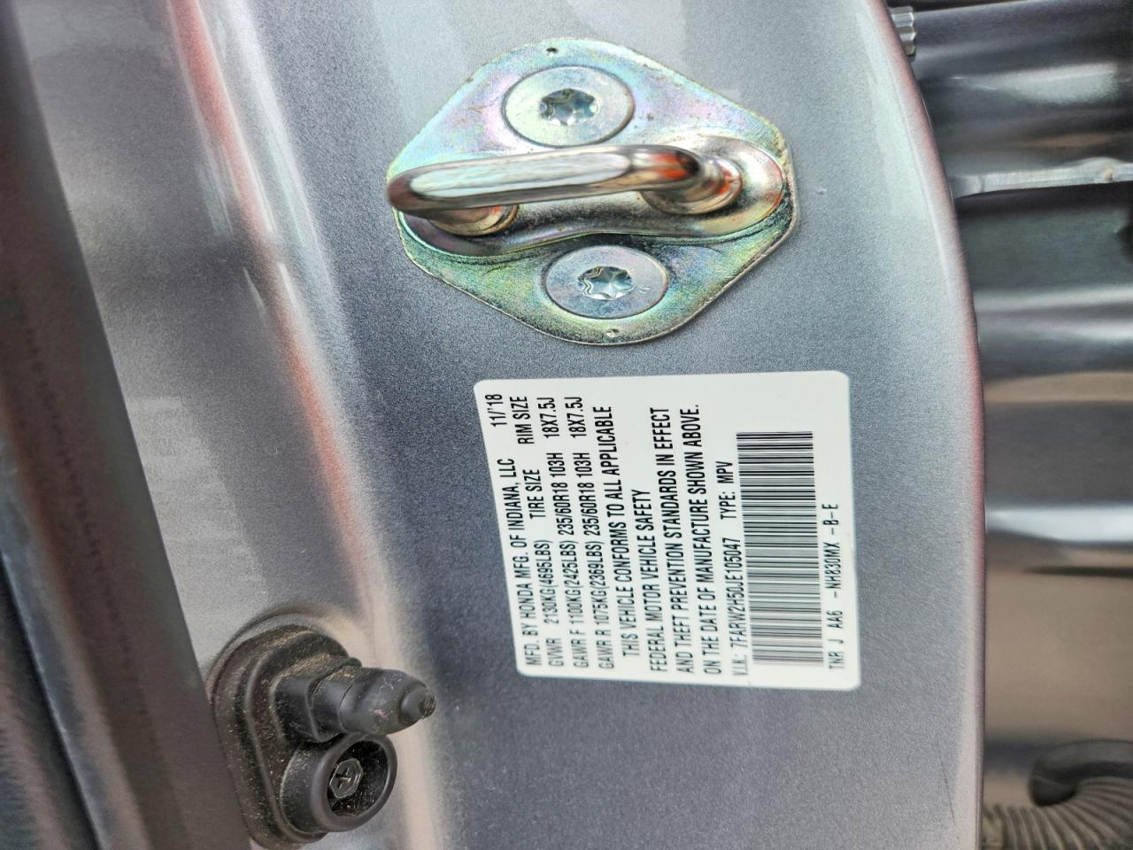 2018 HONDA CR-V EX photo 25