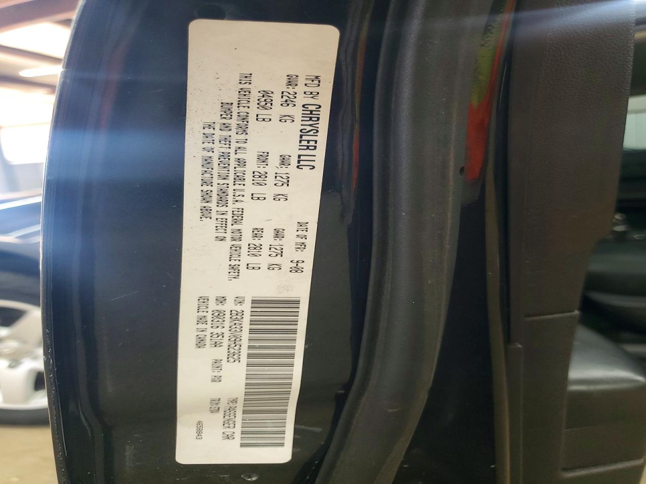 2009 DODGE CHARGER SXT photo 23