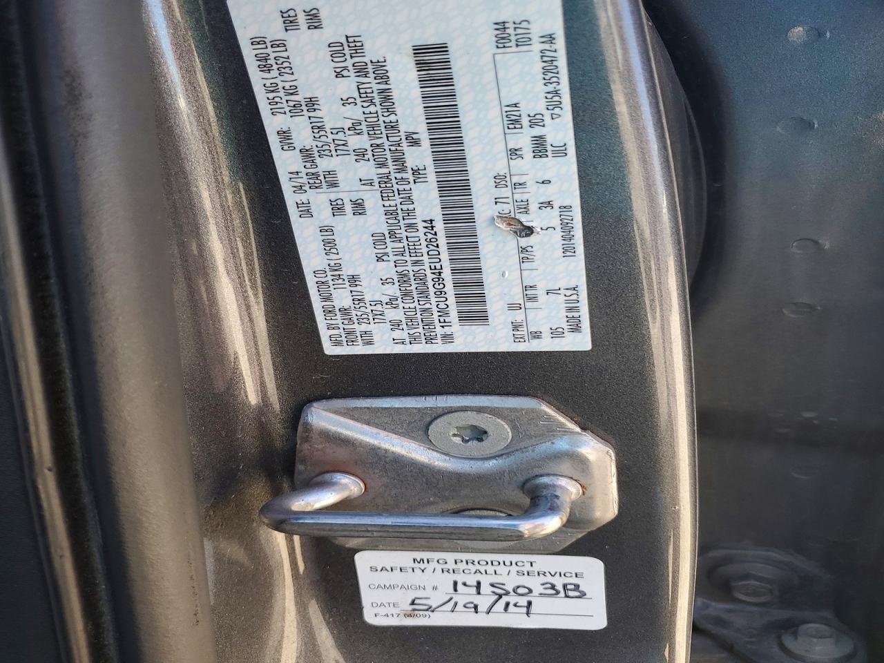 2014 FORD ESCAPE SE photo 25