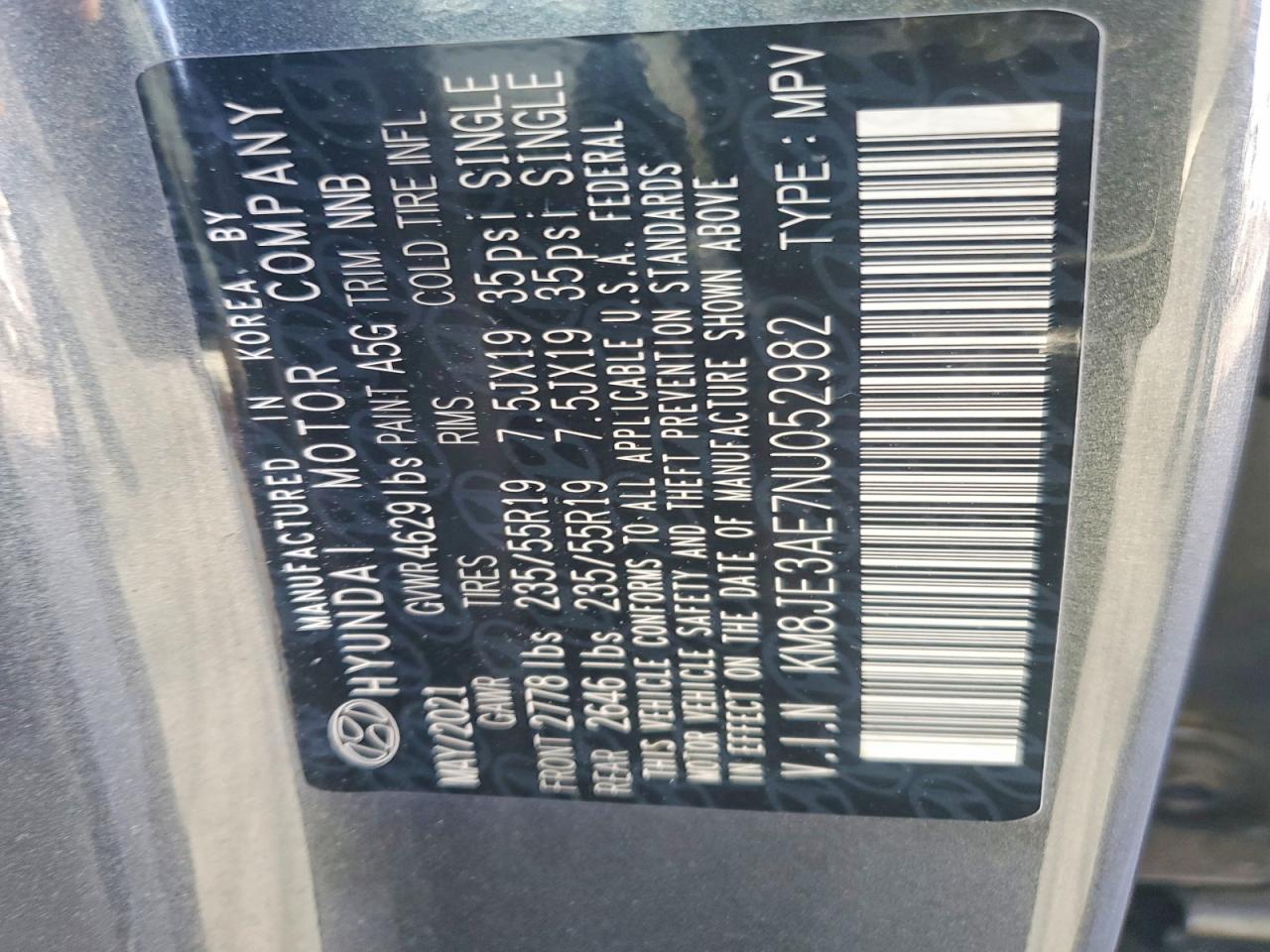 2022 HYUNDAI TUCSON LIMITED photo 40