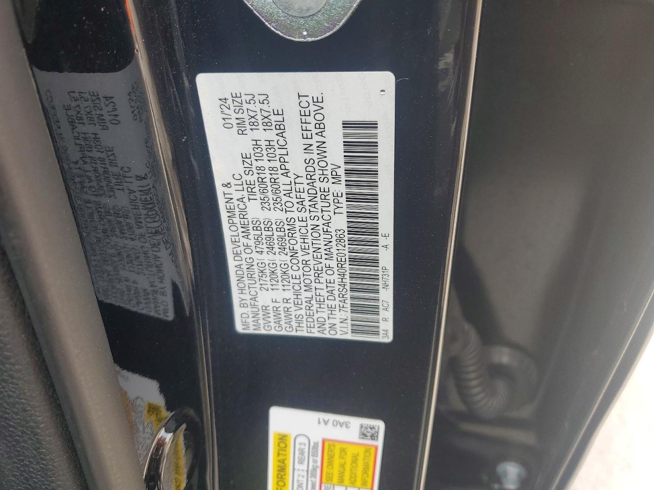 2024 HONDA CR-V EX photo 25