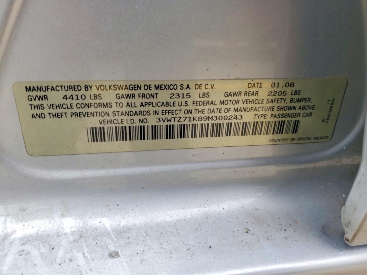 2009 VOLKSWAGEN JETTA SE photo 23