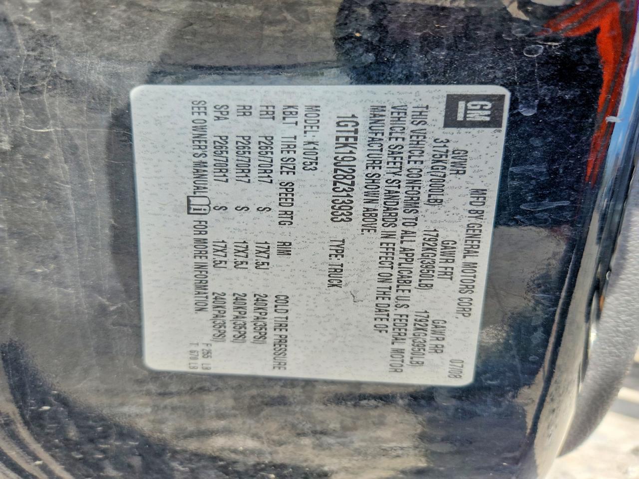 2008 GMC SIERRA K1500 photo 23