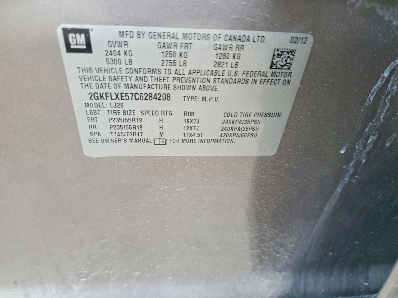 2012 GMC TERRAIN SLT photo 13