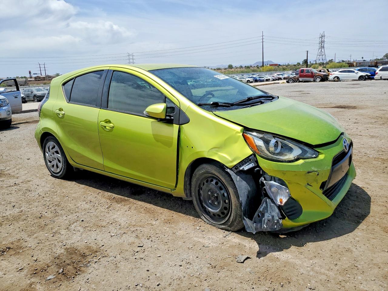 2016 TOYOTA PRIUS C TWO photo 10