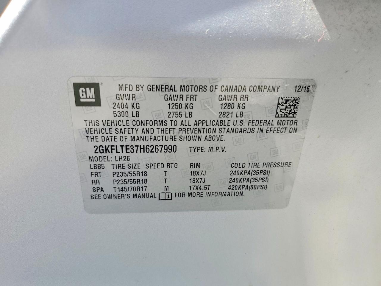 2017 GMC TERRAIN SLE photo 25