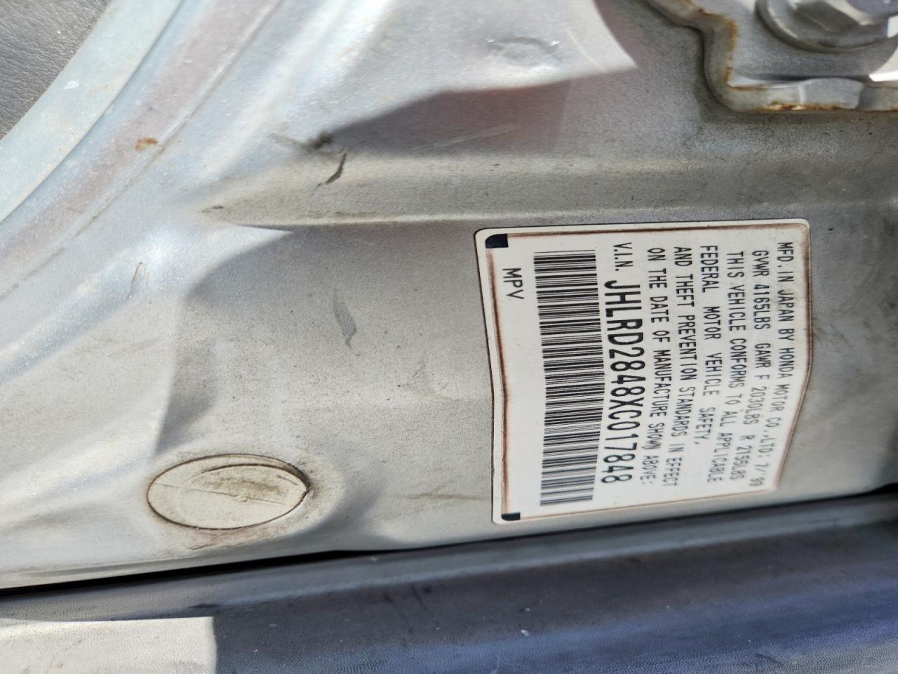 1999 HONDA CR-V LX photo 23