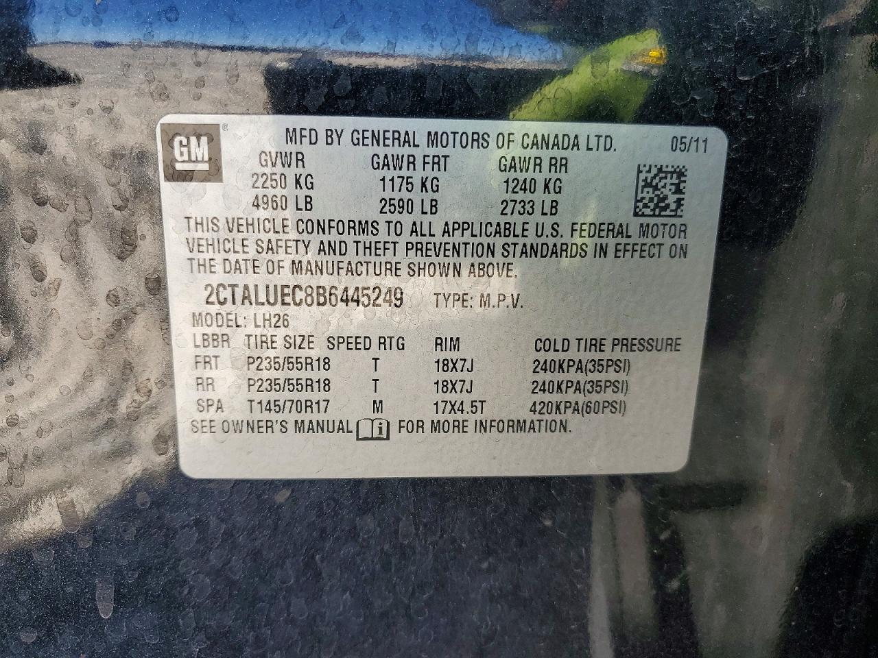 2011 GMC TERRAIN SLT photo 37