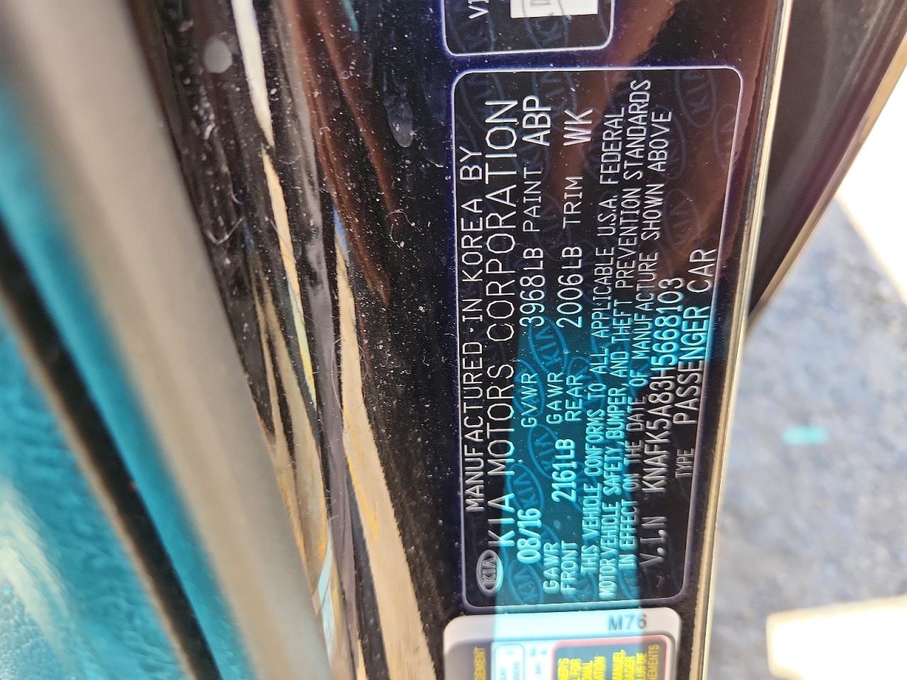 2017 KIA FORTE LX photo 23
