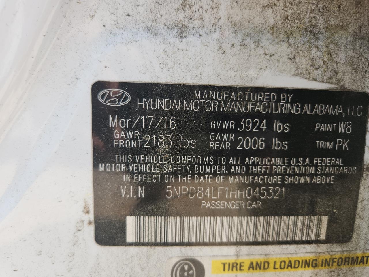 2017 HYUNDAI ELANTRA SE photo 25