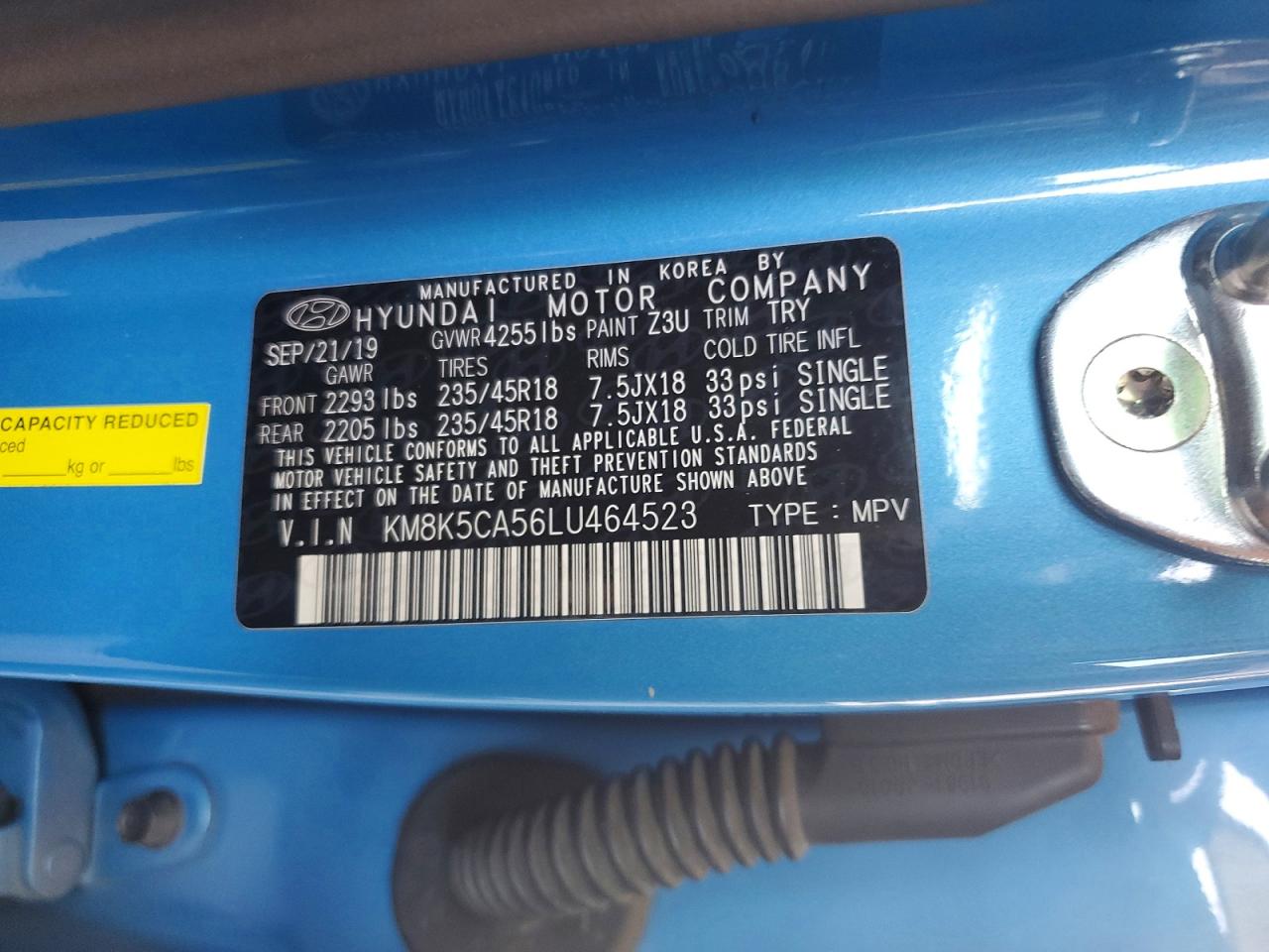 2020 HYUNDAI KONA ULTIMATE photo 25