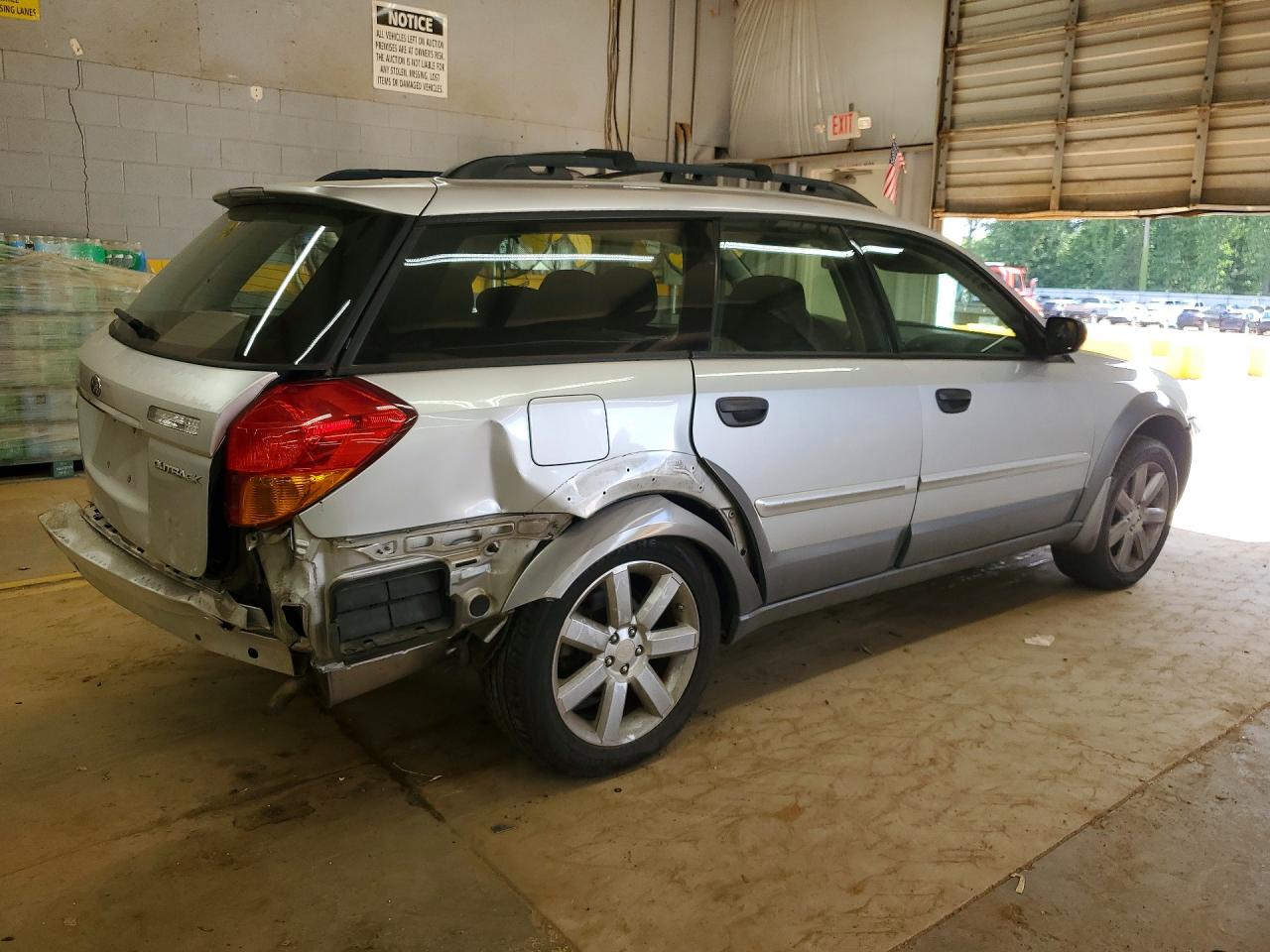 2007 SUBARU OUTBACK OUTBACK 2.5I photo 5