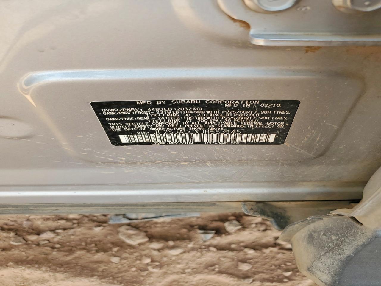 2018 SUBARU FORESTER 2.5I PREMIUM photo 23