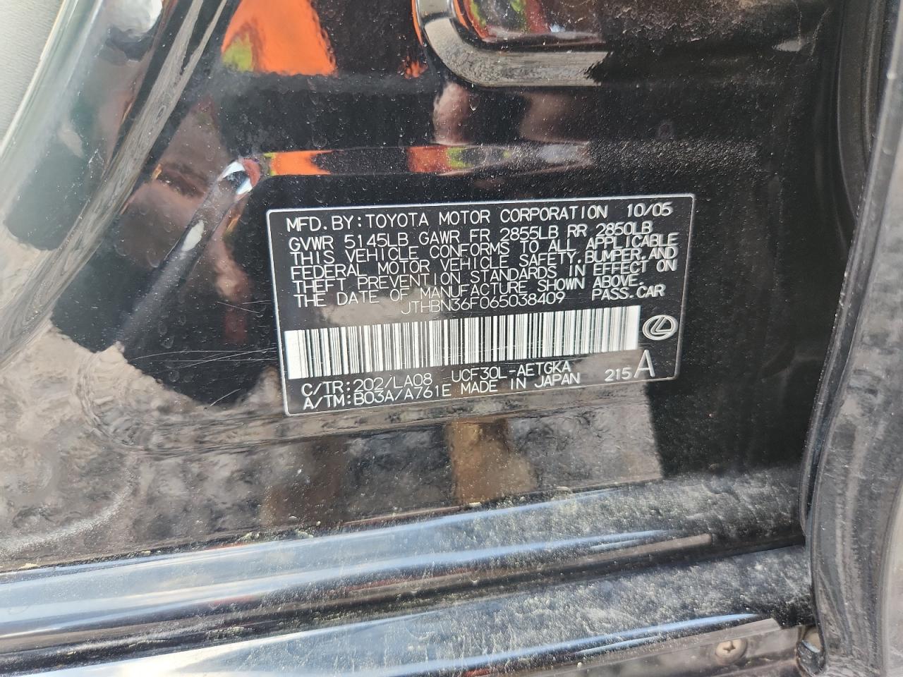 2006 LEXUS LS 430 photo 25