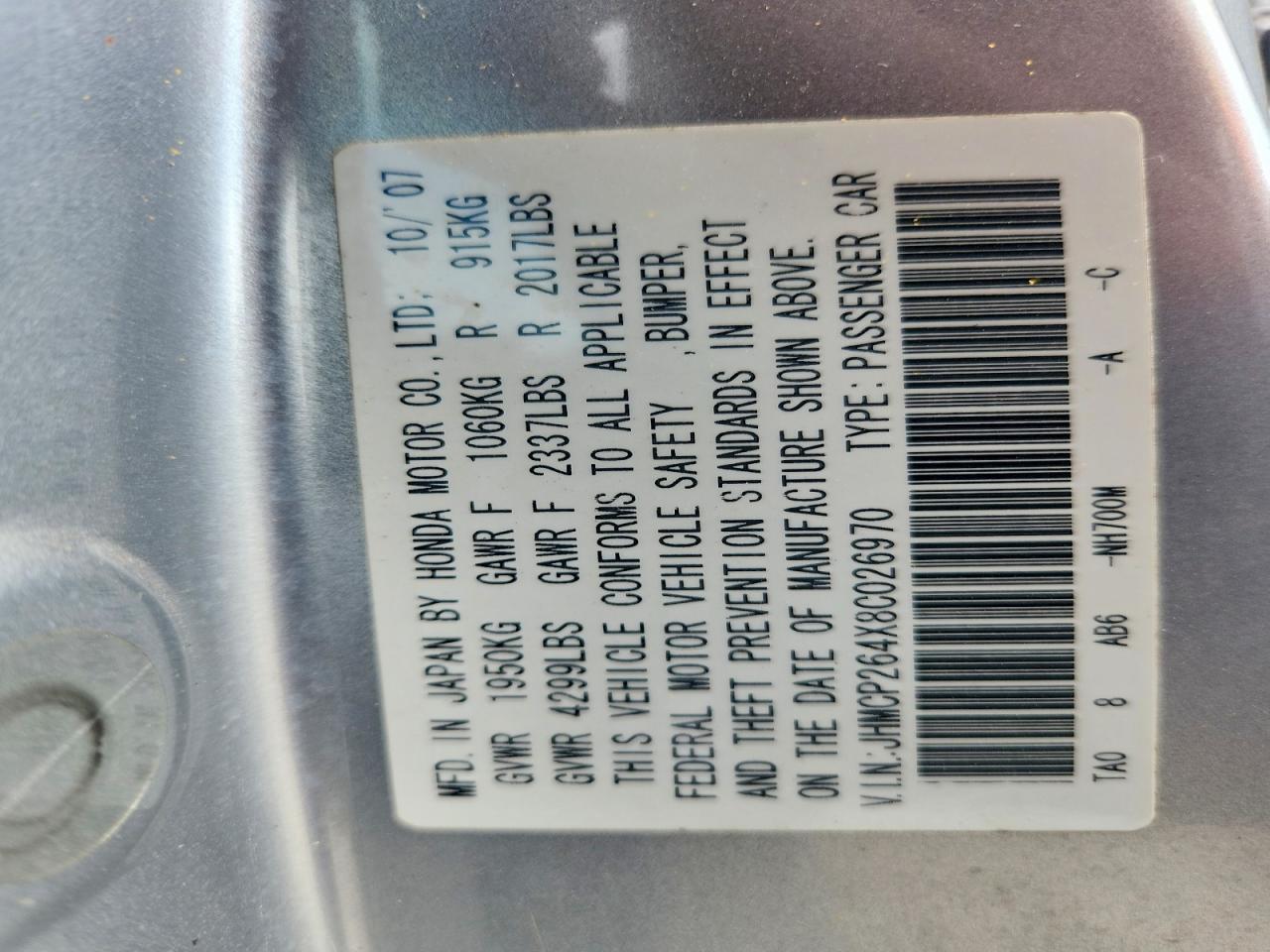 2008 HONDA ACCORD LXP photo 37