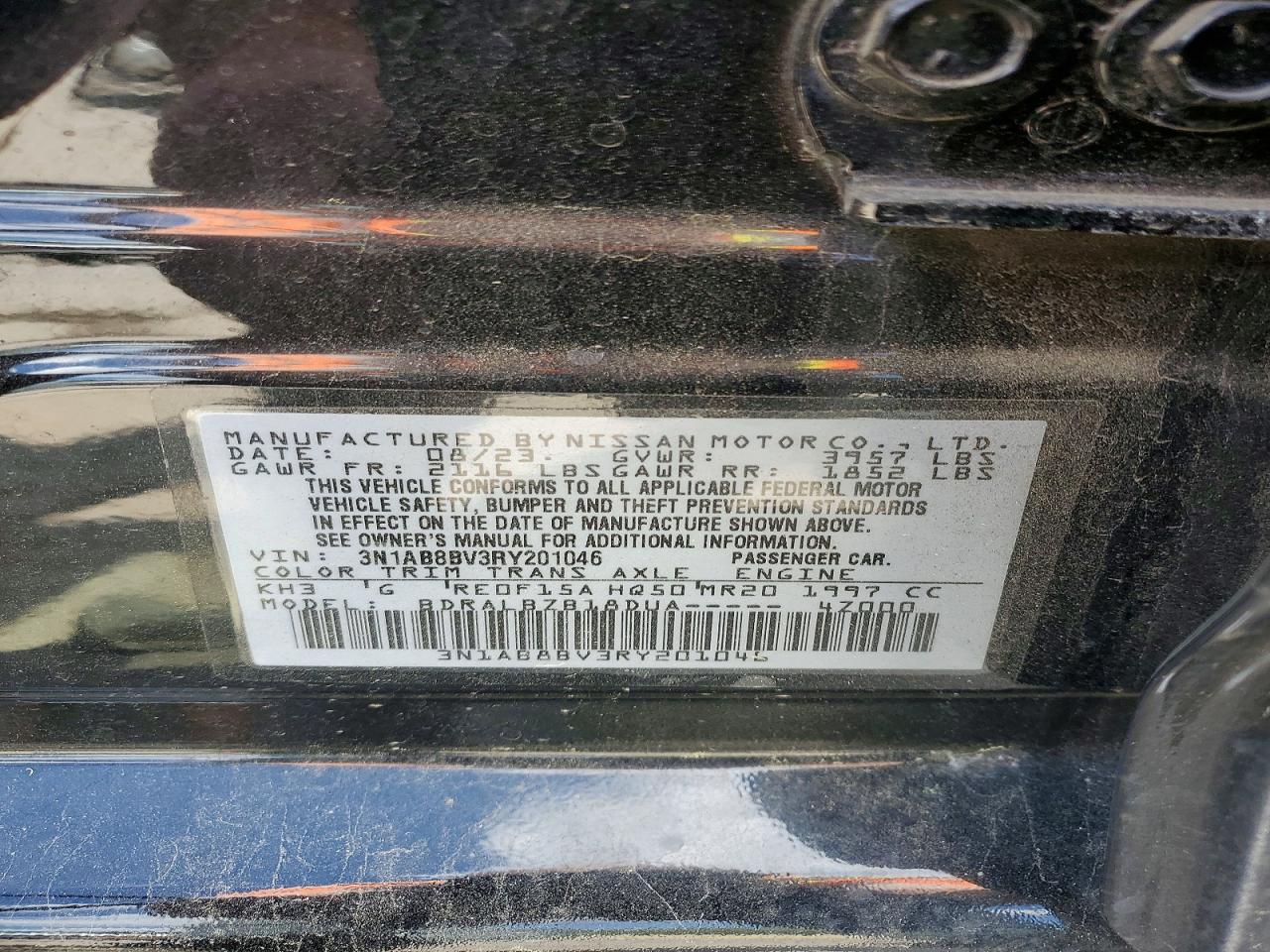 2024 NISSAN SENTRA S photo 23