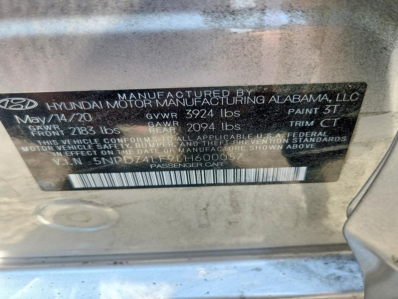 2020 HYUNDAI ELANTRA SE photo 23