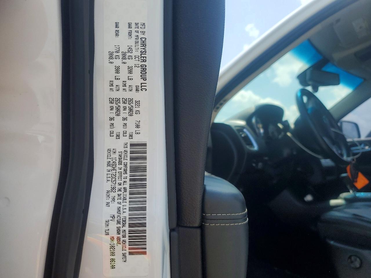 2013 DODGE DURANGO CITADEL photo 34