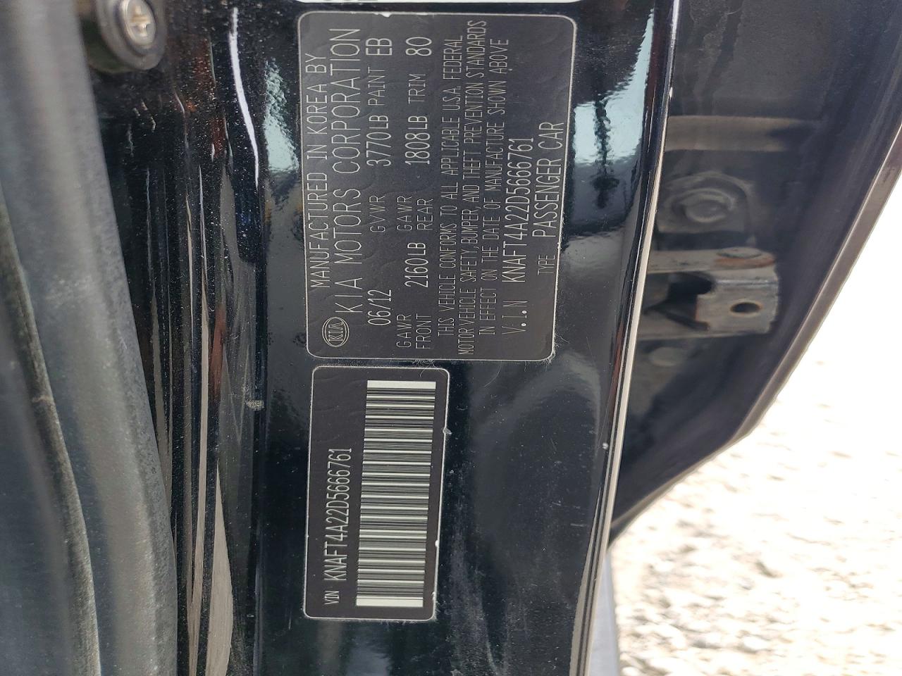 2013 KIA FORTE LX photo 34