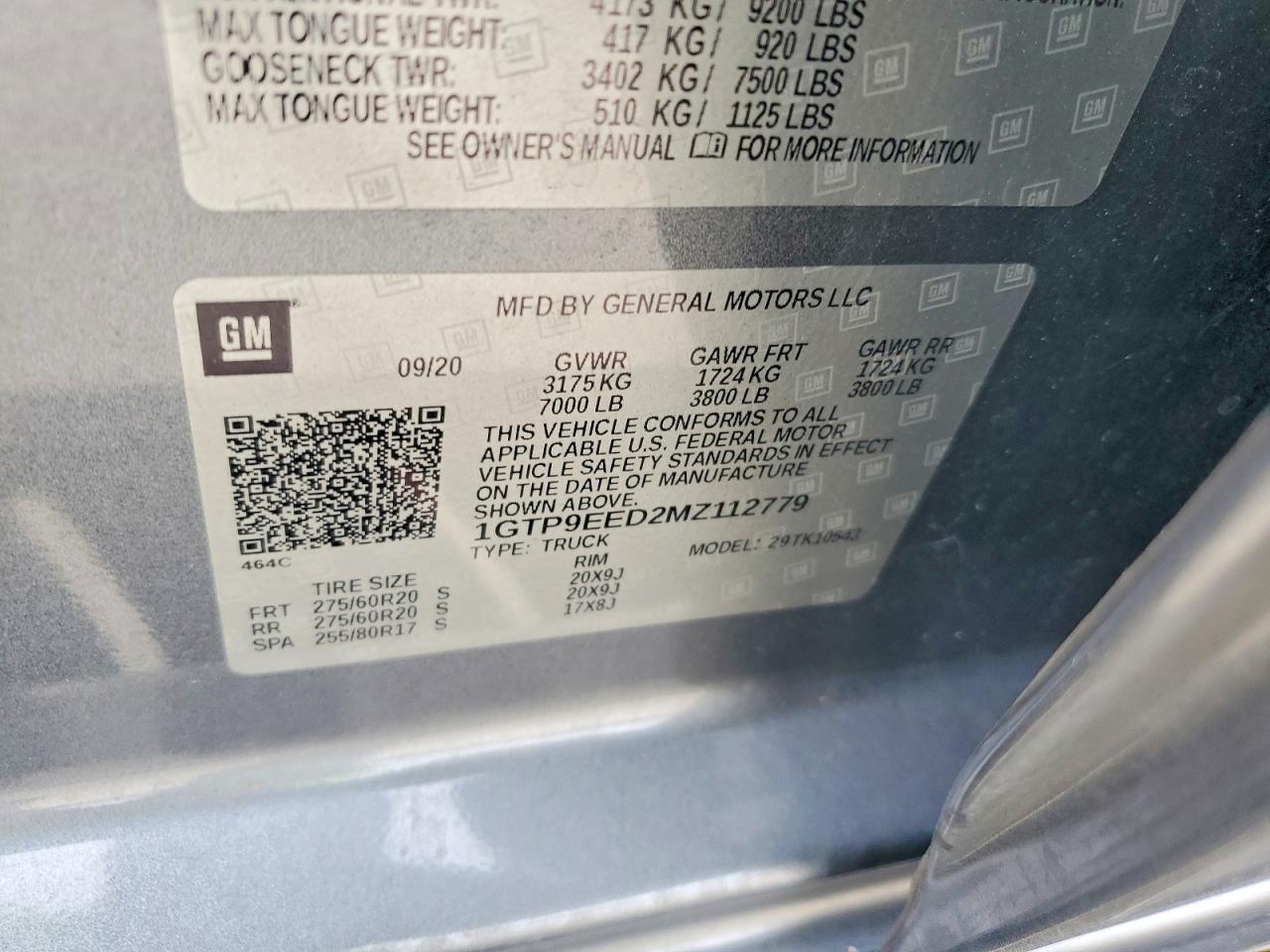 2021 GMC SIERRA K1500 AT4 photo 34
