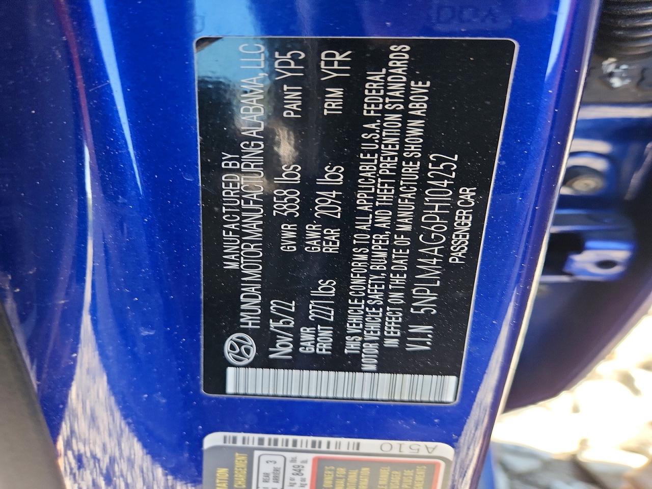 2023 HYUNDAI ELANTRA SEL photo 23