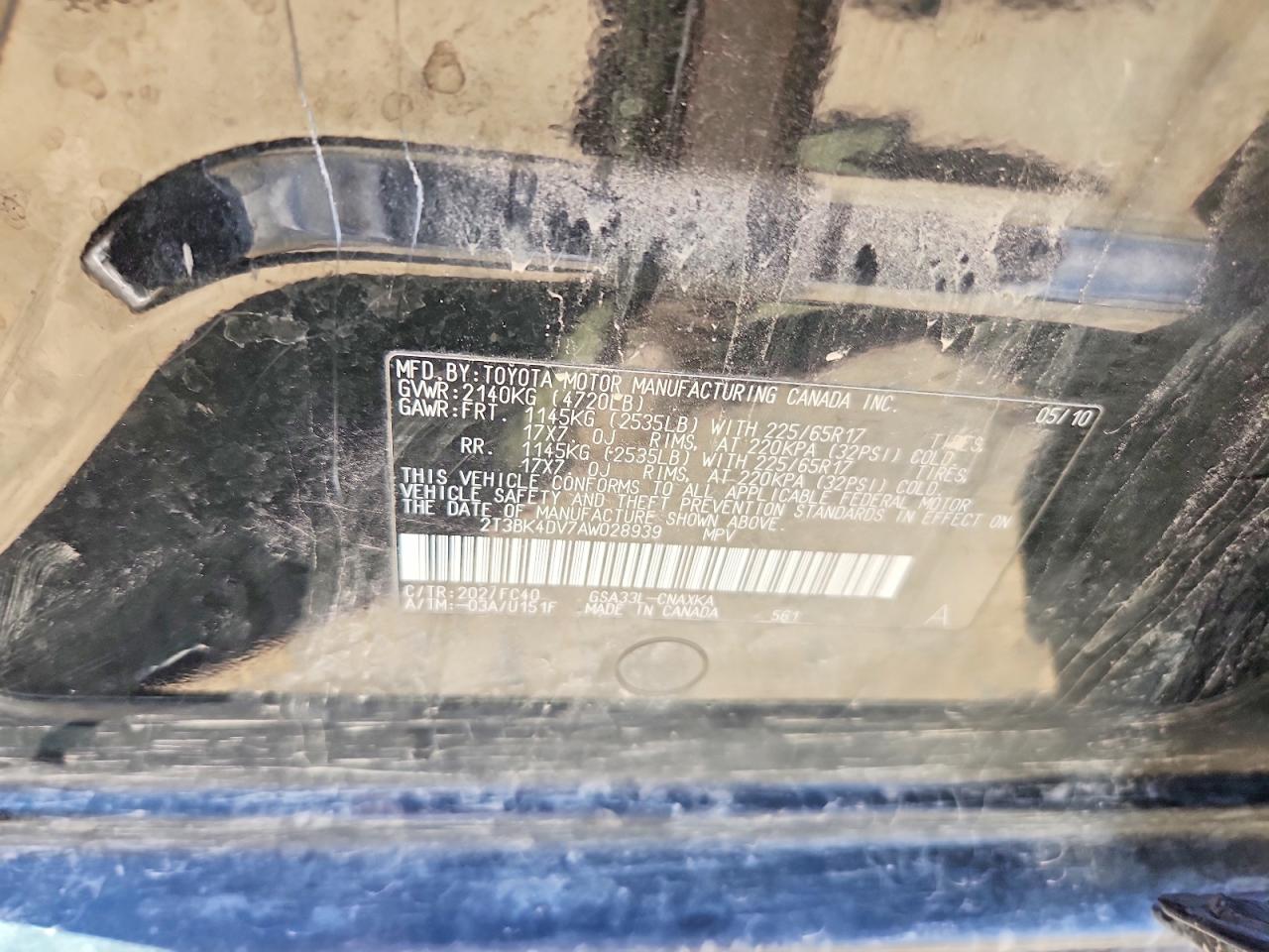2010 TOYOTA RAV4 BASE photo 23