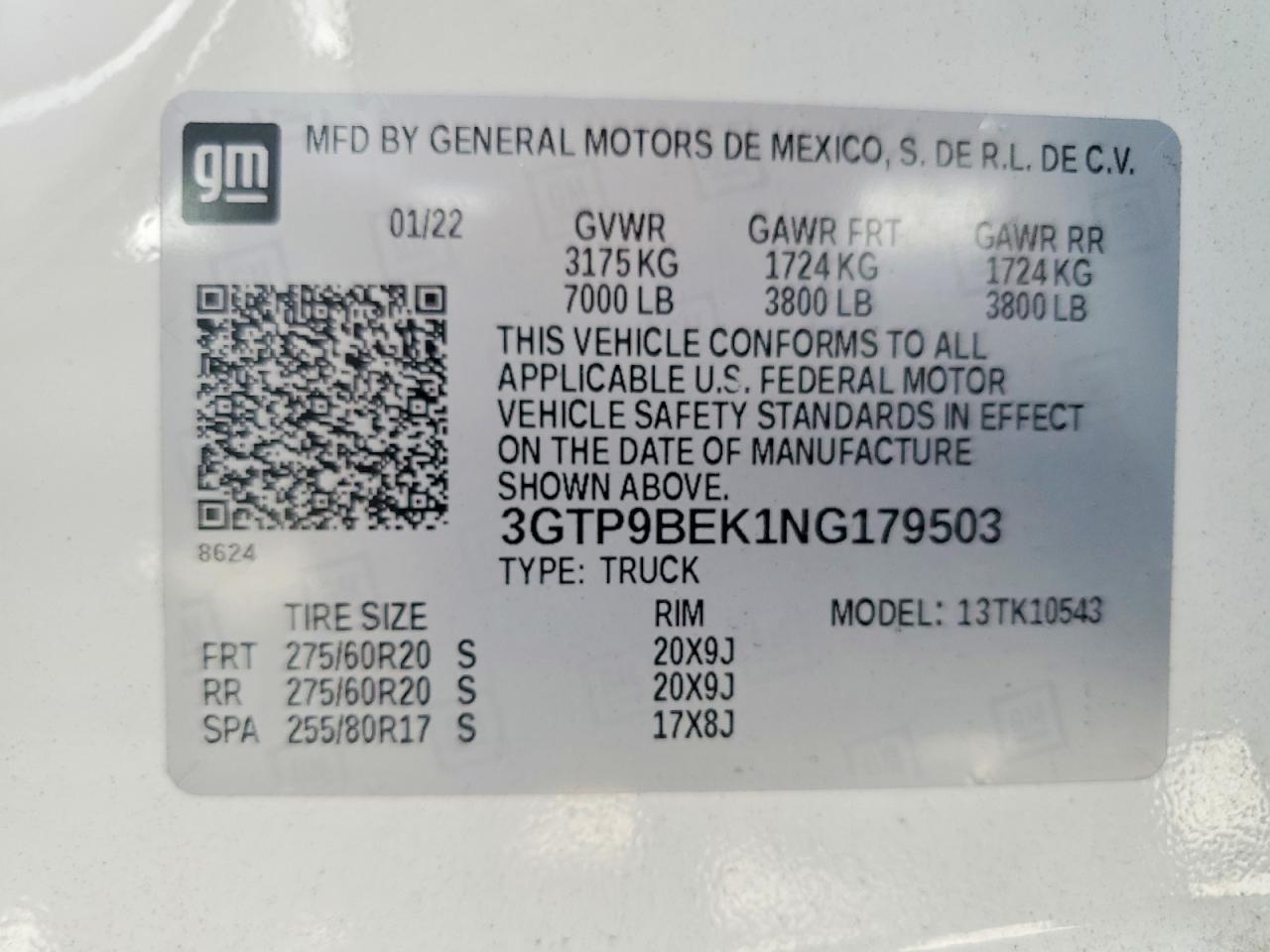 2022 GMC SIERRA LIMITED K1500 SLE photo 12