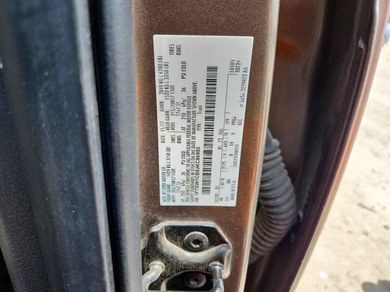 2018 FORD F150 SUPERCREW photo 25
