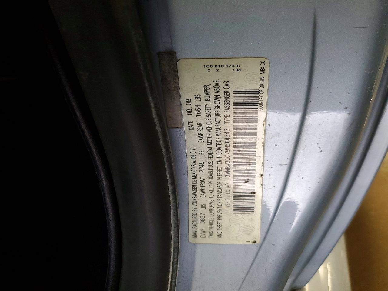 2009 VOLKSWAGEN NEW BEETLE S photo 25
