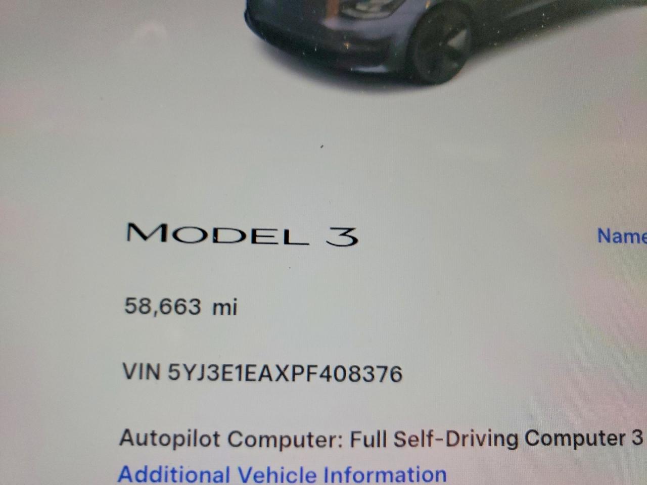2023 TESLA MODEL 3 photo 17